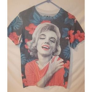 Popular Poison Marilyn Monroe Men's Shirt Small